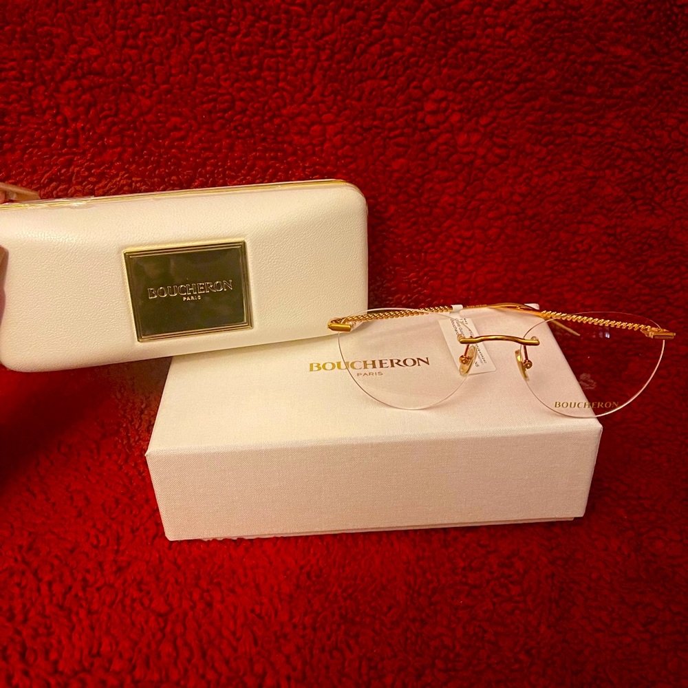 Brand new w case, eyeglass sleeves, and box. 100% authentic